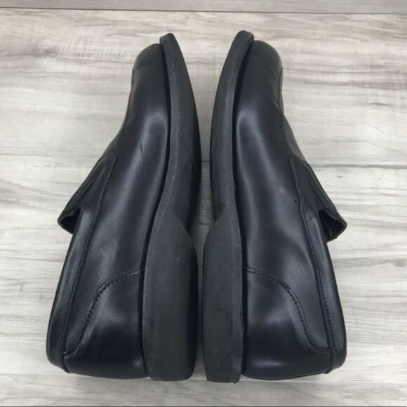 Allen Edmonds Loafers Mens 9D Black Leather Slip on Shoes